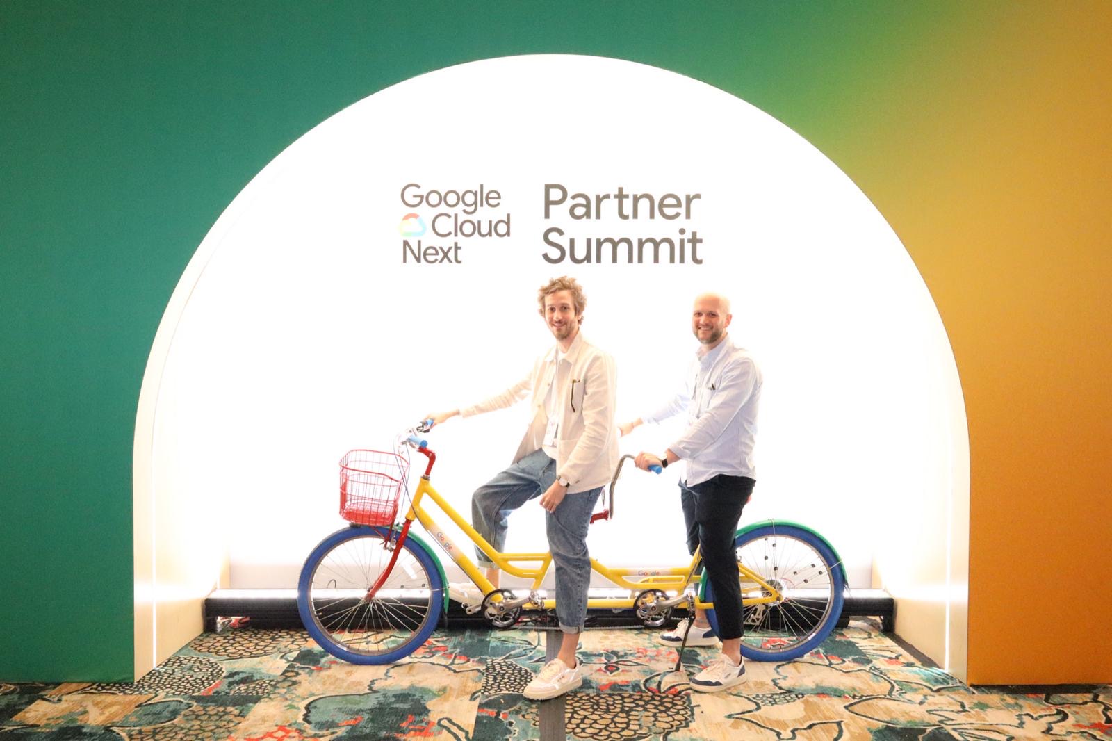 Fondateurs au Google Cloud Partner Summit